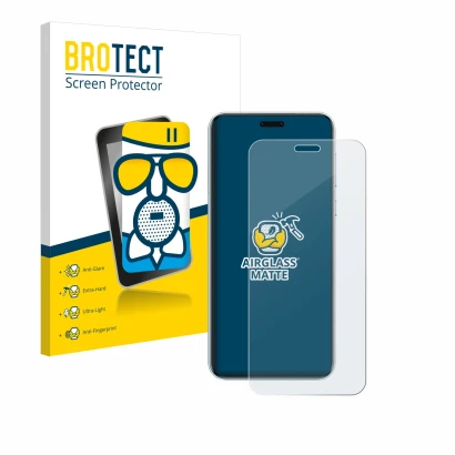 Vorderseite einer Produktverpackung mit dem Markenlogo BROTECT. Daneben ist das Gerät Honor Magic 7 RSR Porsche Design mit dem