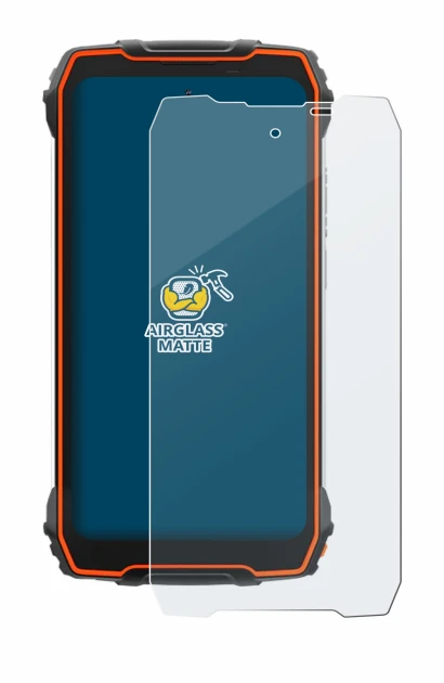 Abbildung des Geräts Blackview Oscal Pilot 1 mit einer Vielzahl des Displayschutzes.