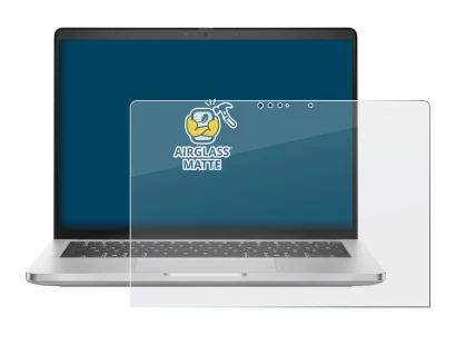 Abbildung des Geräts Dell Pro 14 Plus 2-in-1 PB14250 mit einer Vielzahl des Displayschutzes.