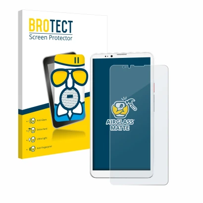 Vorderseite einer Produktverpackung mit dem Markenlogo BROTECT. Daneben ist das Gerät Bigme Hibreak Pro mit dem zugehörigen Di