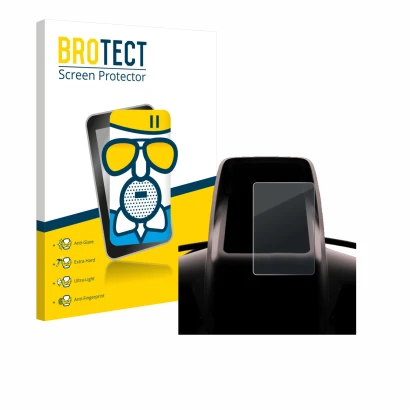 Vorderseite einer Produktverpackung mit dem Markenlogo BROTECT. Daneben ist das Gerät Segway GT3 D mit dem zugehörigen Display