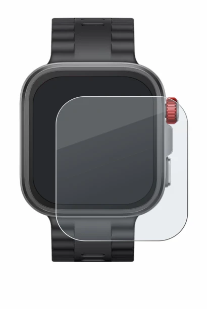 Abbildung des Geräts Huawei Watch Fit 4 Pro mit einer Vielzahl des Displayschutzes.