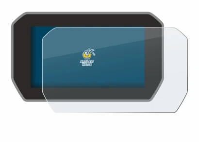 Abbildung des Geräts Ducati V4 Rally (2024) mit einer Vielzahl des Displayschutzes.