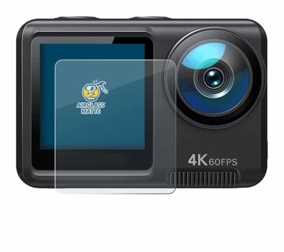 Abbildung des Geräts Wolfang GA420 mit einer Vielzahl des Displayschutzes.