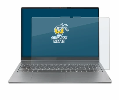 Abbildung des Geräts Lenovo IdeaPad 5 2-in-1 Gen 10 16" mit einer Vielzahl des Displayschutzes.