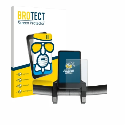 Vorderseite einer Produktverpackung mit dem Markenlogo BROTECT. Daneben ist das Gerät Joyor T6 mit dem zugehörigen Displayschu