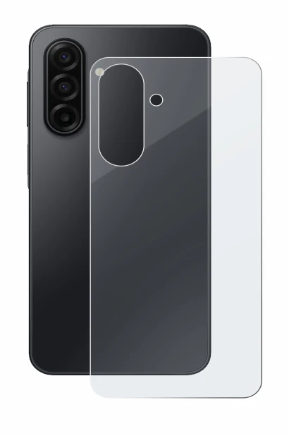 Abbildung des Geräts Samsung Galaxy A17 5G (Rückseite) mit einer Vielzahl des Displayschutzes.