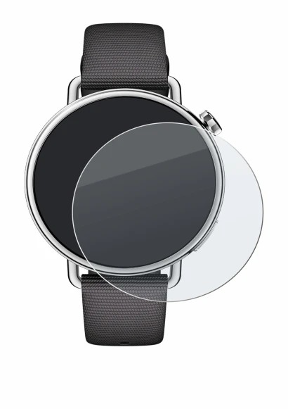Abbildung des Geräts Xiaomi Watch S4 (41 mm) mit einer Vielzahl des Displayschutzes.