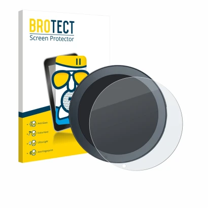 Vorderseite einer Produktverpackung mit dem Markenlogo BROTECT. Daneben ist das Gerät QJ Motor SRV 600 mit dem zugehörigen Dis