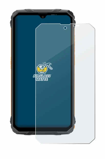 Abbildung des Geräts Blackview Fort 1 mit einer Vielzahl des Displayschutzes.