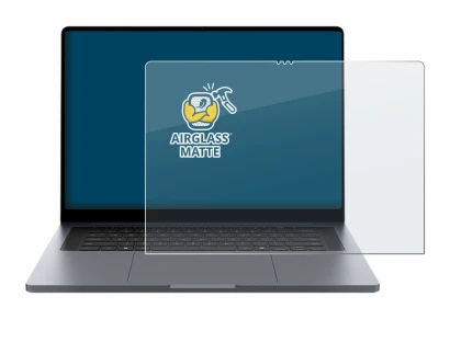 Abbildung des Geräts Samsung Galaxy Book6 Ultra 16" mit einer Vielzahl des Displayschutzes.