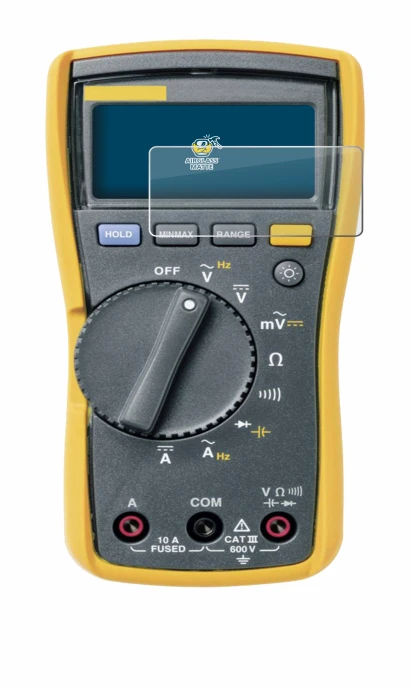 Abbildung des Geräts Fluke MultiMeter 115 mit einer Vielzahl des Displayschutzes.
