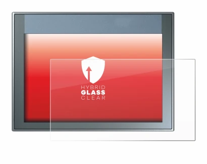 Abbildung des Geräts Siemens Simatic HMI KTP 700 Basic mit einer Vielzahl des Displayschutzes.