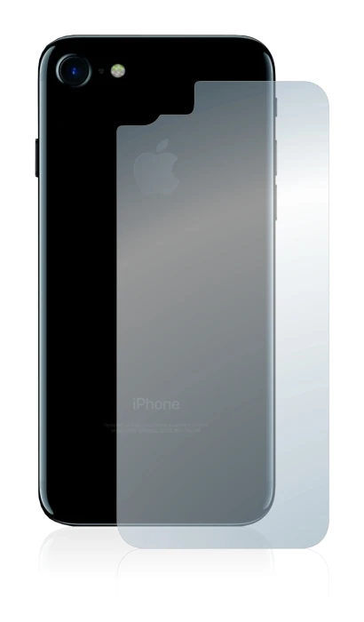 Abbildung des Geräts Apple iPhone 7 Rückseite (gesamte Fläche) mit einer Vielzahl des Displayschutzes.