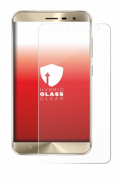 Abbildung des Geräts ASUS ZenFone 3 ZE552KL mit einer Vielzahl des Displayschutzes.