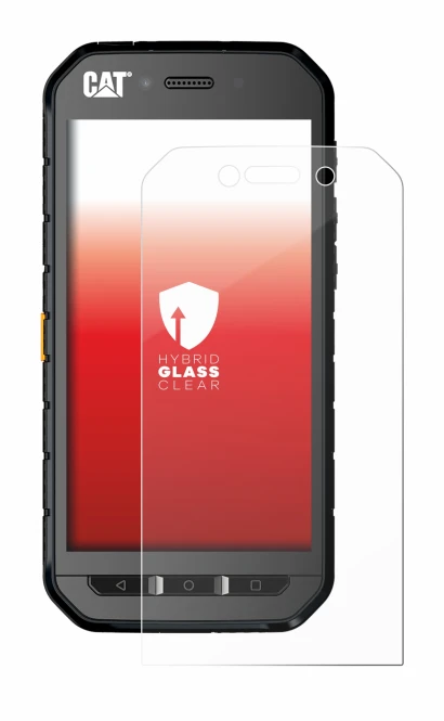 Abbildung des Geräts Caterpillar Cat S41 mit einer Vielzahl des Displayschutzes.