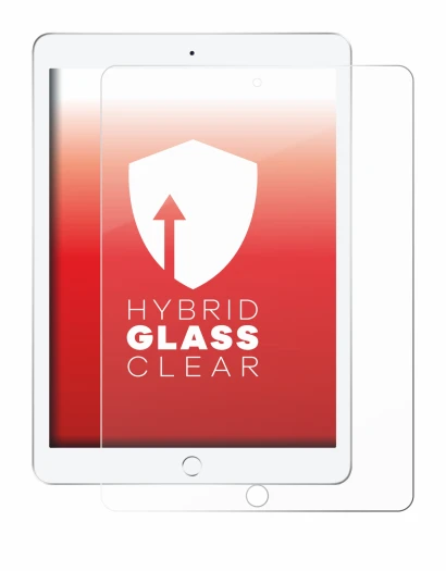 Abbildung des Geräts Apple iPad 9.7" 2018 (6. Gen.) mit einer Vielzahl des Displayschutzes.