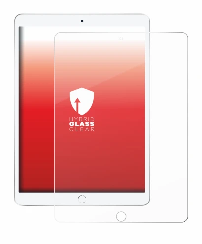 Abbildung des Geräts Apple iPad Air 2019 (3. Gen.) mit einer Vielzahl des Displayschutzes.