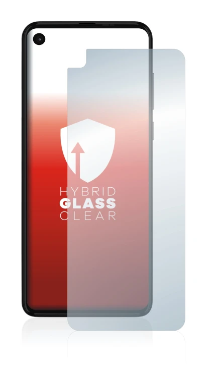Abbildung des Geräts Motorola One Action mit einer Vielzahl des Displayschutzes.