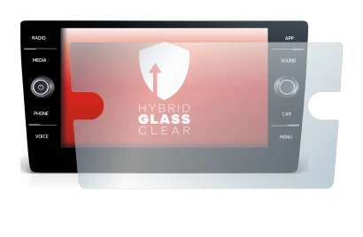 Abbildung des Geräts Volkswagen Golf GTI 2017 Discover Media 8" 2017-2019 mit einer Vielzahl des Displayschutzes.