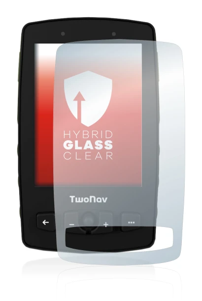 Abbildung des Geräts TwoNav Aventura 2 mit einer Vielzahl des Displayschutzes.