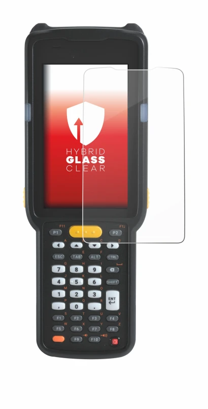 Abbildung des Geräts Zebra MC330L mit einer Vielzahl des Displayschutzes.