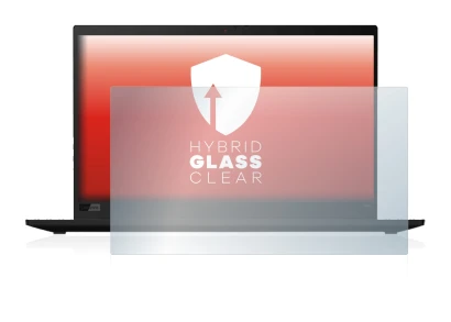 Abbildung des Geräts Lenovo ThinkPad X1 Carbon (8. Gen.) mit einer Vielzahl des Displayschutzes.