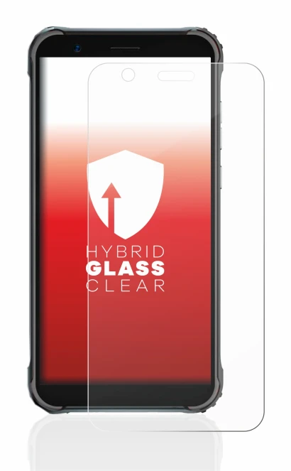 Abbildung des Geräts Blackview BV4900 Pro mit einer Vielzahl des Displayschutzes.