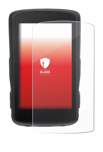 Abbildung des Geräts Hammerhead Karoo 2 mit einer Vielzahl des Displayschutzes.