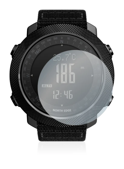 Abbildung des Geräts North Edge Apache mit einer Vielzahl des Displayschutzes.