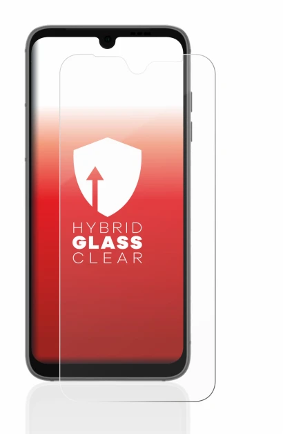 Abbildung des Geräts Fairphone 4 mit einer Vielzahl des Displayschutzes.