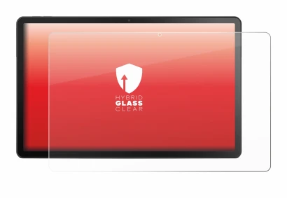 Abbildung des Geräts Lenovo Tab M10 Plus (3. Gen.) mit einer Vielzahl des Displayschutzes.