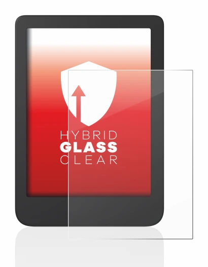 Abbildung des Geräts Tolino Shine 4 mit einer Vielzahl des Displayschutzes.