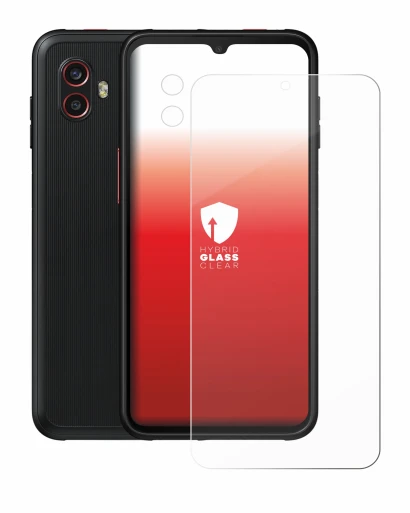 Abbildung des Geräts Samsung Galaxy XCover 6 Pro Enterprise Edition (Display+Kamera) mit einer Vielzahl des Displayschutzes.