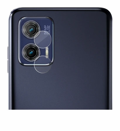 Abbildung des Geräts Motorola Moto G73 5G (NUR Kameraschutz) mit einer Vielzahl des Displayschutzes.