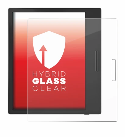 Abbildung des Geräts Boox Page mit einer Vielzahl des Displayschutzes.