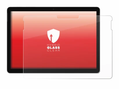 Abbildung des Geräts Microsoft Surface Go 4 mit einer Vielzahl des Displayschutzes.