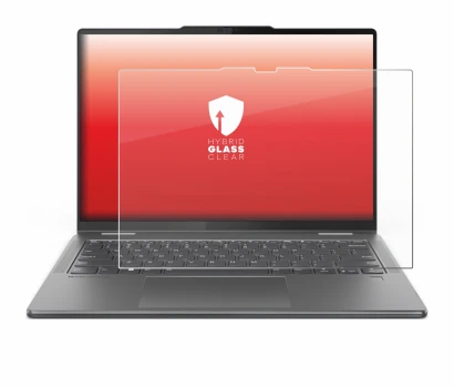 Abbildung des Geräts Lenovo Yoga 7 2-in-1 Gen 9 14" mit einer Vielzahl des Displayschutzes.