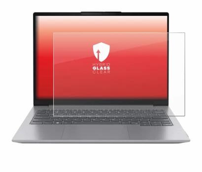 Abbildung des Geräts Lenovo ThinkBook 16 Gen 6 mit einer Vielzahl des Displayschutzes.