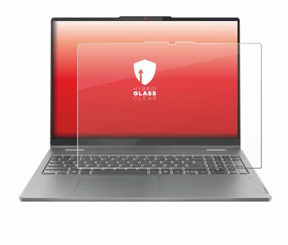 Abbildung des Geräts Lenovo IdeaPad 5 2-in-1 Gen 9 16" mit einer Vielzahl des Displayschutzes.