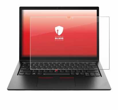 Abbildung des Geräts Lenovo ThinkPad L13 2-in-1 Gen 5 mit einer Vielzahl des Displayschutzes.