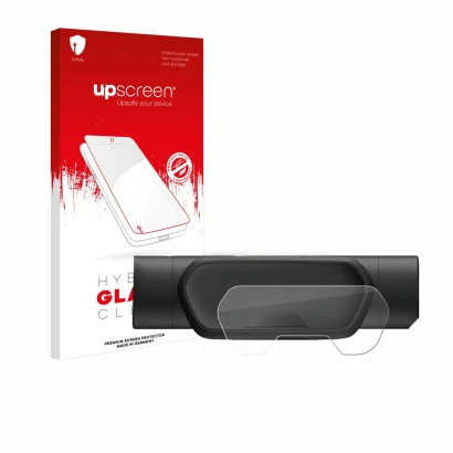 Vorderseite einer Produktverpackung mit dem Markenlogo upscreen. Daneben ist das Gerät Segway Ninebot eKickScooter E2 Pro mit 