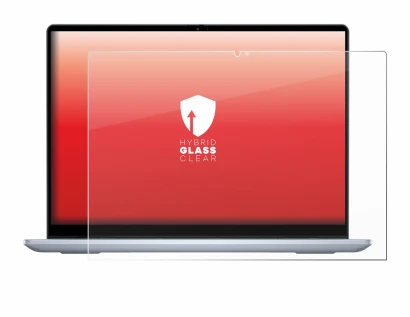 Abbildung des Geräts Dell Inspiron 14 7445 2-in-1 mit einer Vielzahl des Displayschutzes.