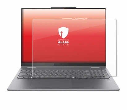 Abbildung des Geräts Lenovo Yoga 7 2-in-1 Gen 10 16" mit einer Vielzahl des Displayschutzes.