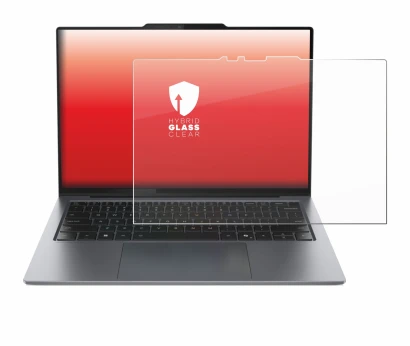 Abbildung des Geräts Lenovo ThinkPad X9 15 Aura Edition 15" mit einer Vielzahl des Displayschutzes.