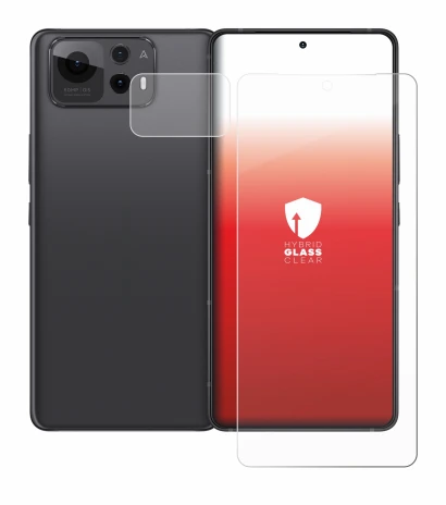 Abbildung des Geräts ASUS ZenFone 12 Ultra (Display+Kamera) mit einer Vielzahl des Displayschutzes.