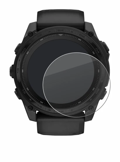 Abbildung des Geräts Garmin Tactix 8 Solar (51 mm) mit einer Vielzahl des Displayschutzes.