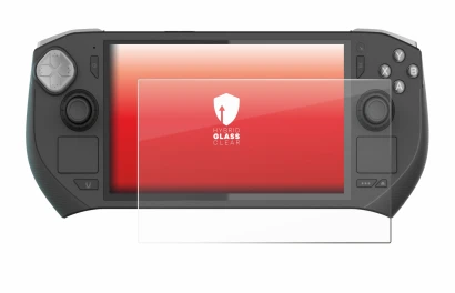 Abbildung des Geräts Zotac Gaming Zone mit einer Vielzahl des Displayschutzes.