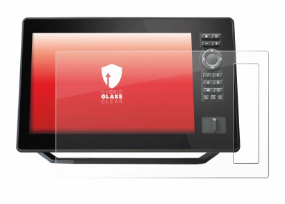 Abbildung des Geräts Humminbird Xplore 10 mit einer Vielzahl des Displayschutzes.