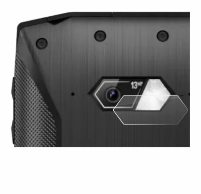 Abbildung des Geräts Crosscall Core-M5 (NUR Kameraschutz) mit einer Vielzahl des Displayschutzes.